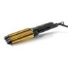 Triple Barrel Curling Iron HAEGER Golden Curls