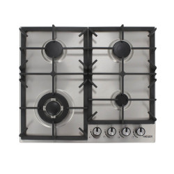 Build in Gas Hob- 4 Burners, 1 Wok, 60 cm