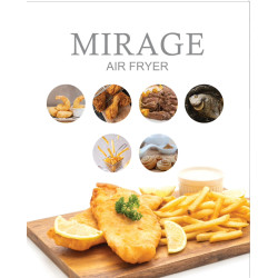 MIRAGE Air fryer-8l-1800W