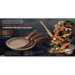 MIRAGE  FRYING PAN SET -M-FFP2028
