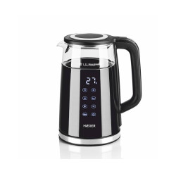 Digital Electric Kettle HAEGER Digiglass – 1.7L, 2200W