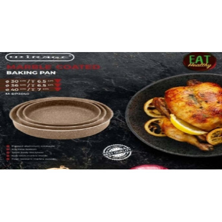 MIRAGE MARBLE COATED BAKING PAN M-BP3040