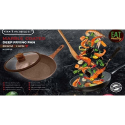 MIRAGE MARBLE COATED DEEP FRYING PAN M-DFP28