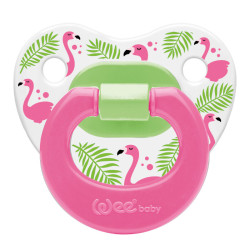 Patterned Pacifier No: 1 - Pink,wee baby
