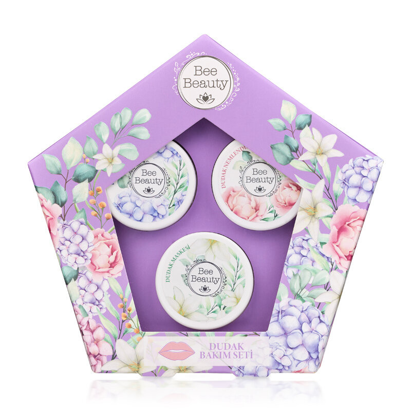 Bee Beauty Women's Day Lip Care Set 25 g x 3