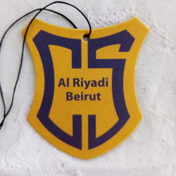 RIYADI CLUB LOGO PERFUMED CAR CARD (VANILLA )
