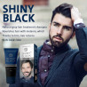 Shiny black anti-gray shampoo