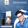 Shiny black anti-gray shampoo