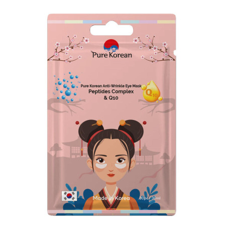Pure Korean Anti-Wrinkle Eye Mask 30 ml (Peptides Complex & Q10)