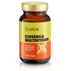 Life In Ginseng & Multivitamin Tablets 60 Pieces